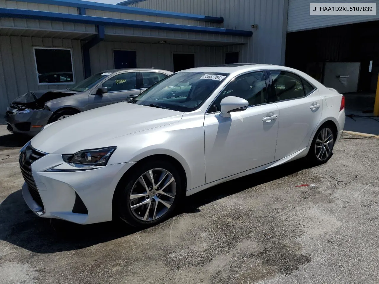 2020 Lexus Is 300 VIN: JTHAA1D2XL5107839 Lot: 72652904