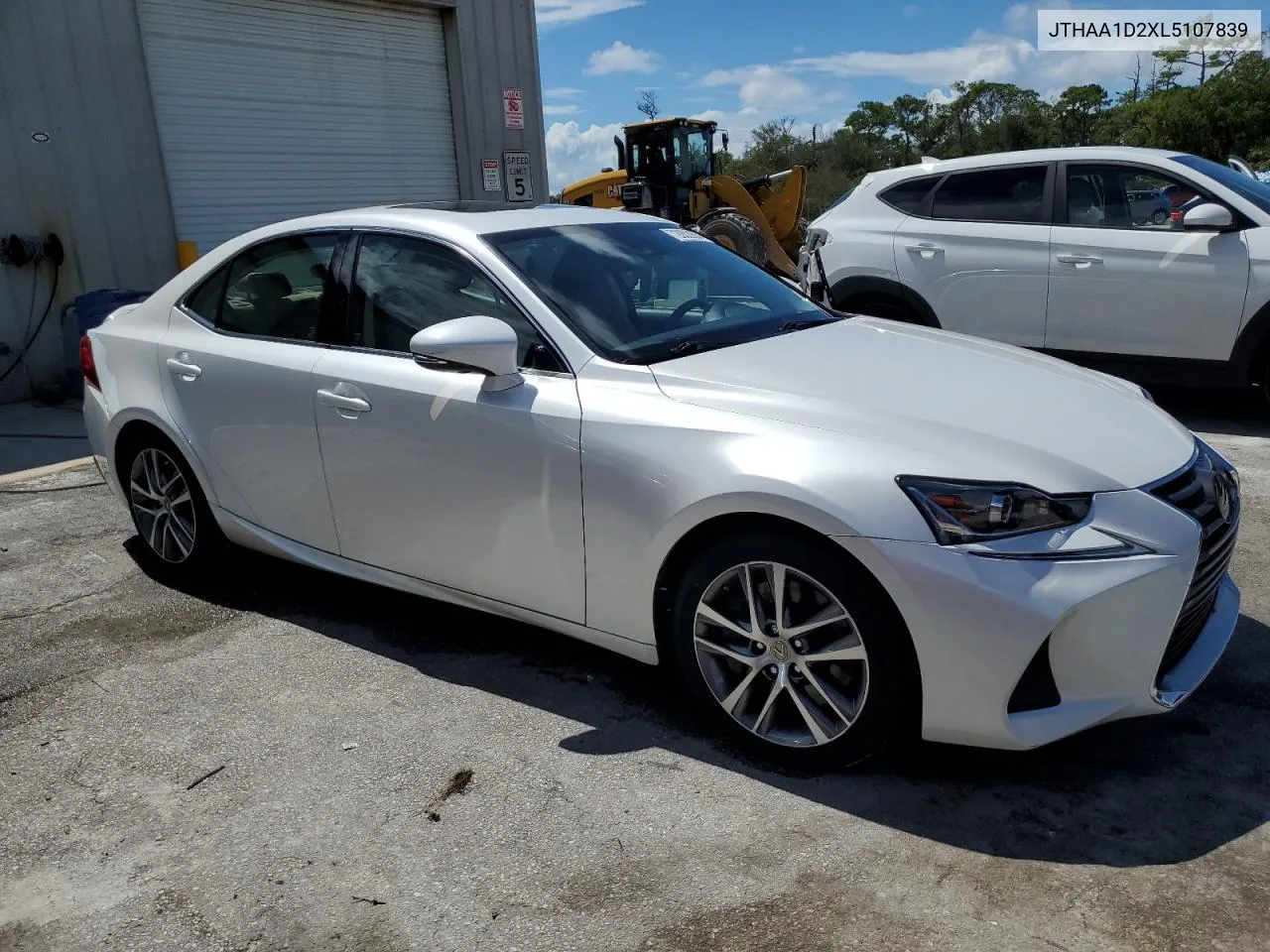 2020 Lexus Is 300 VIN: JTHAA1D2XL5107839 Lot: 72652904