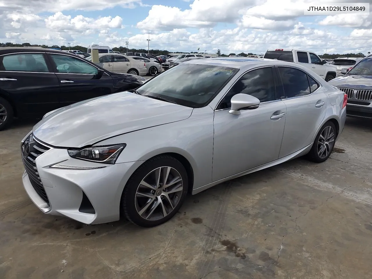 2020 Lexus Is 300 VIN: JTHAA1D29L5104849 Lot: 74756354