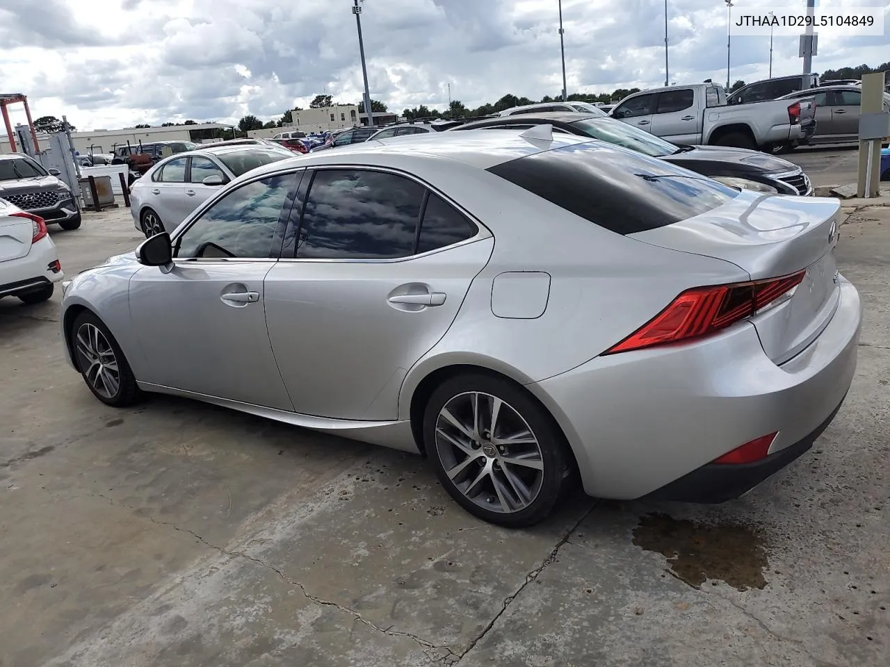 2020 Lexus Is 300 VIN: JTHAA1D29L5104849 Lot: 74756354