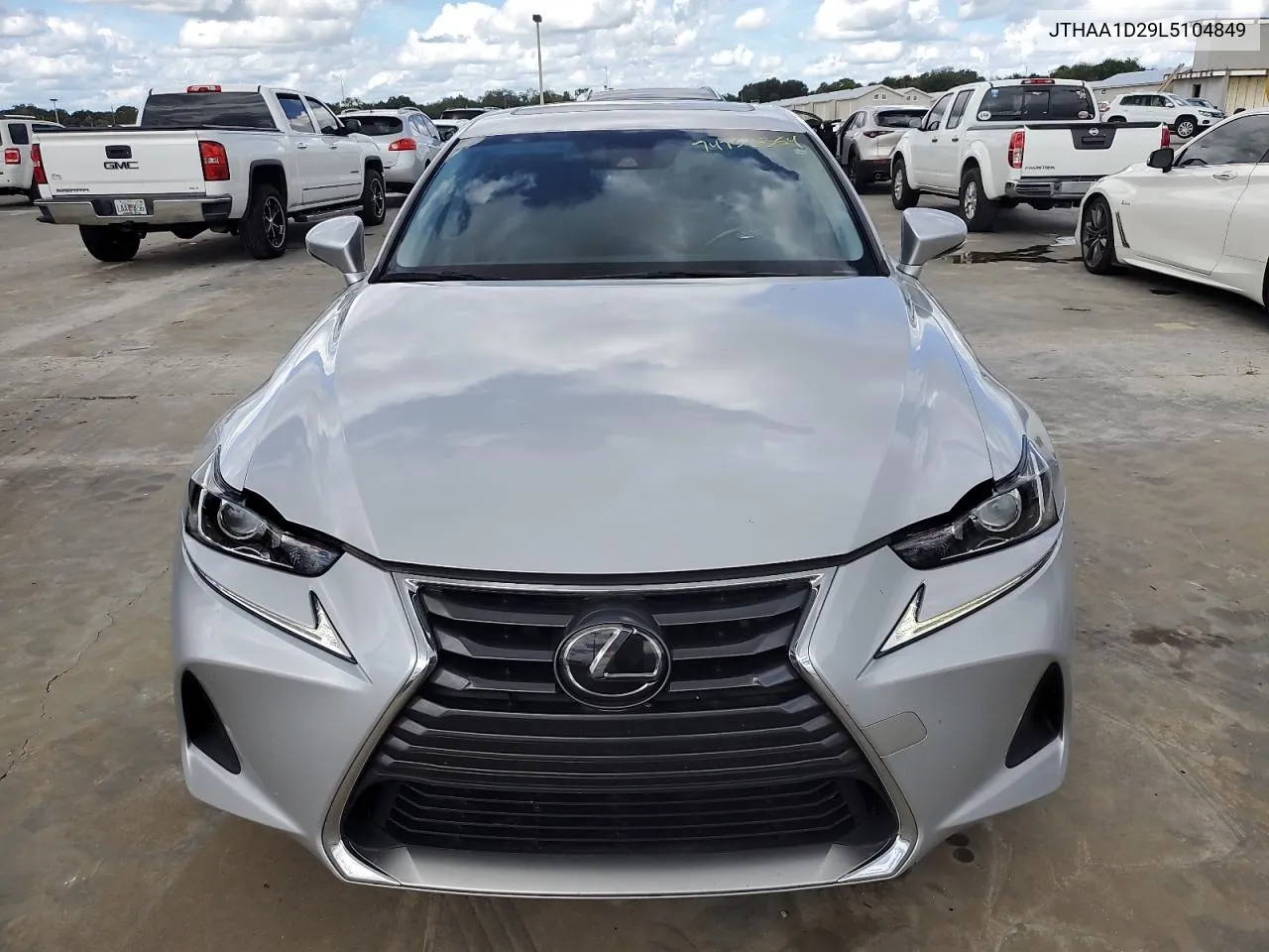 2020 Lexus Is 300 VIN: JTHAA1D29L5104849 Lot: 74756354