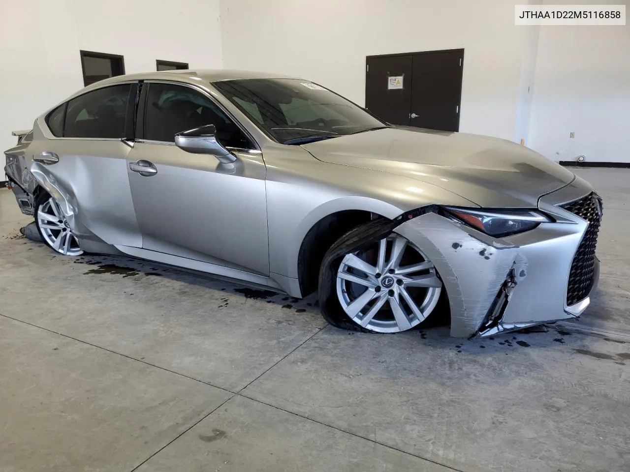 2021 Lexus Is 300 VIN: JTHAA1D22M5116858 Lot: 58887364