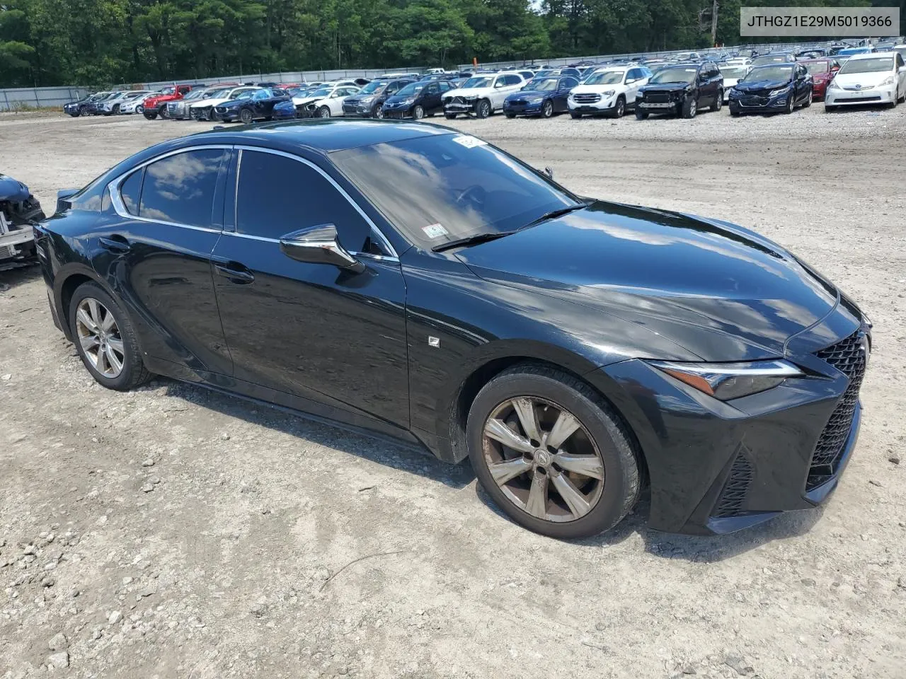 2021 Lexus Is 350 F-Sport VIN: JTHGZ1E29M5019366 Lot: 60649634