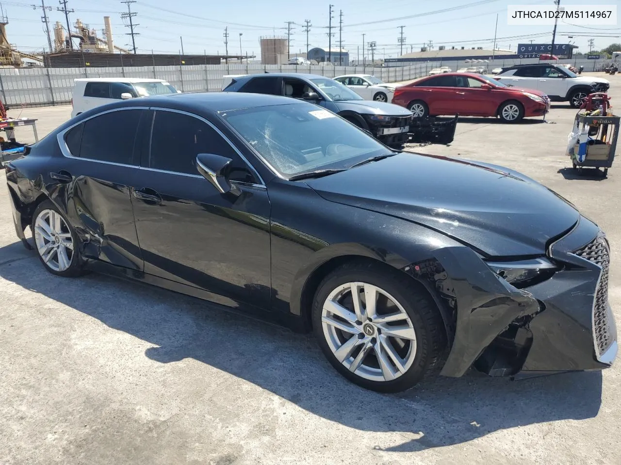 2021 Lexus Is 300 VIN: JTHCA1D27M5114967 Lot: 61166924