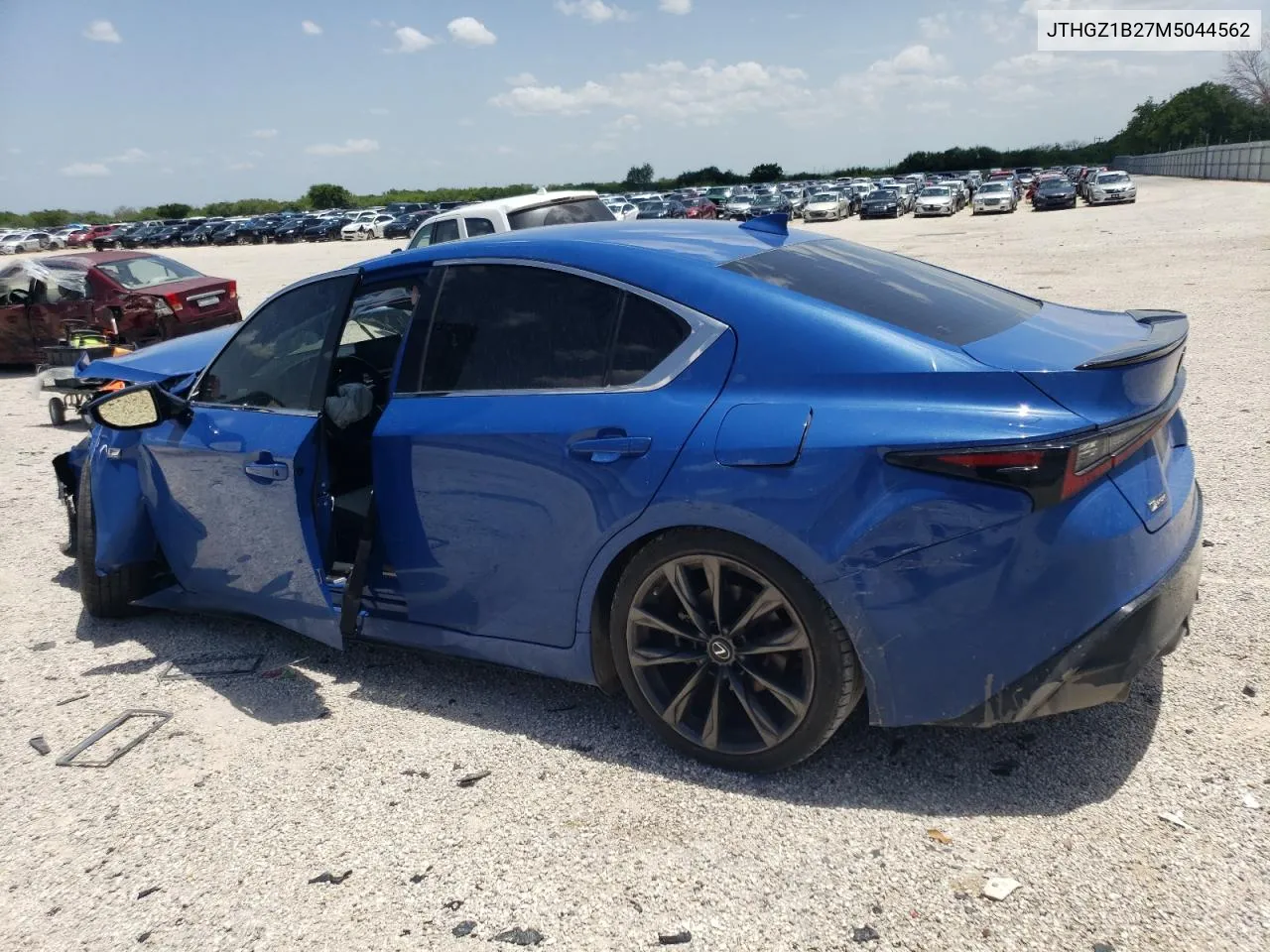 2021 Lexus Is 350 F-Sport VIN: JTHGZ1B27M5044562 Lot: 63132204