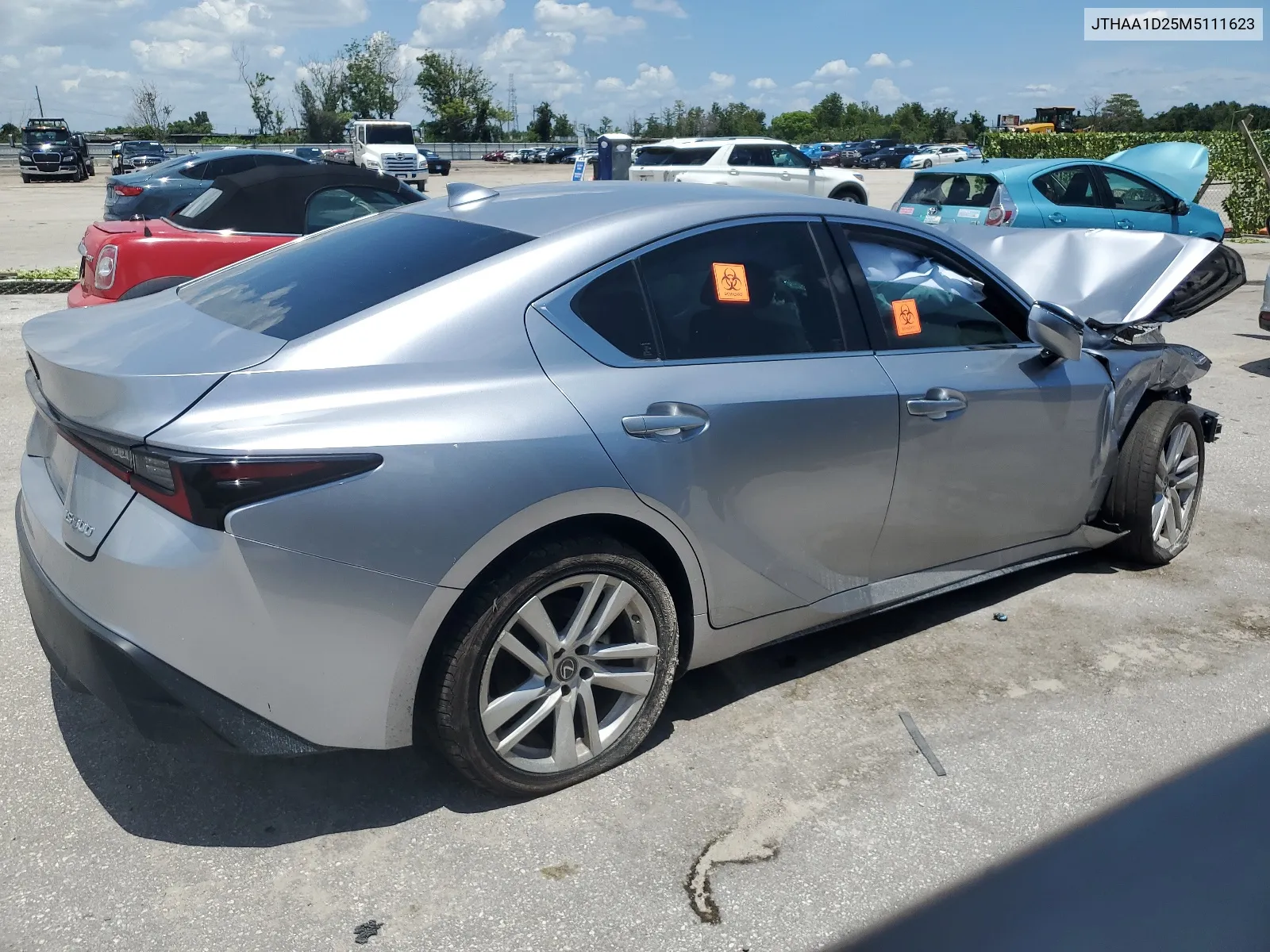 2021 Lexus Is 300 VIN: JTHAA1D25M5111623 Lot: 63195294