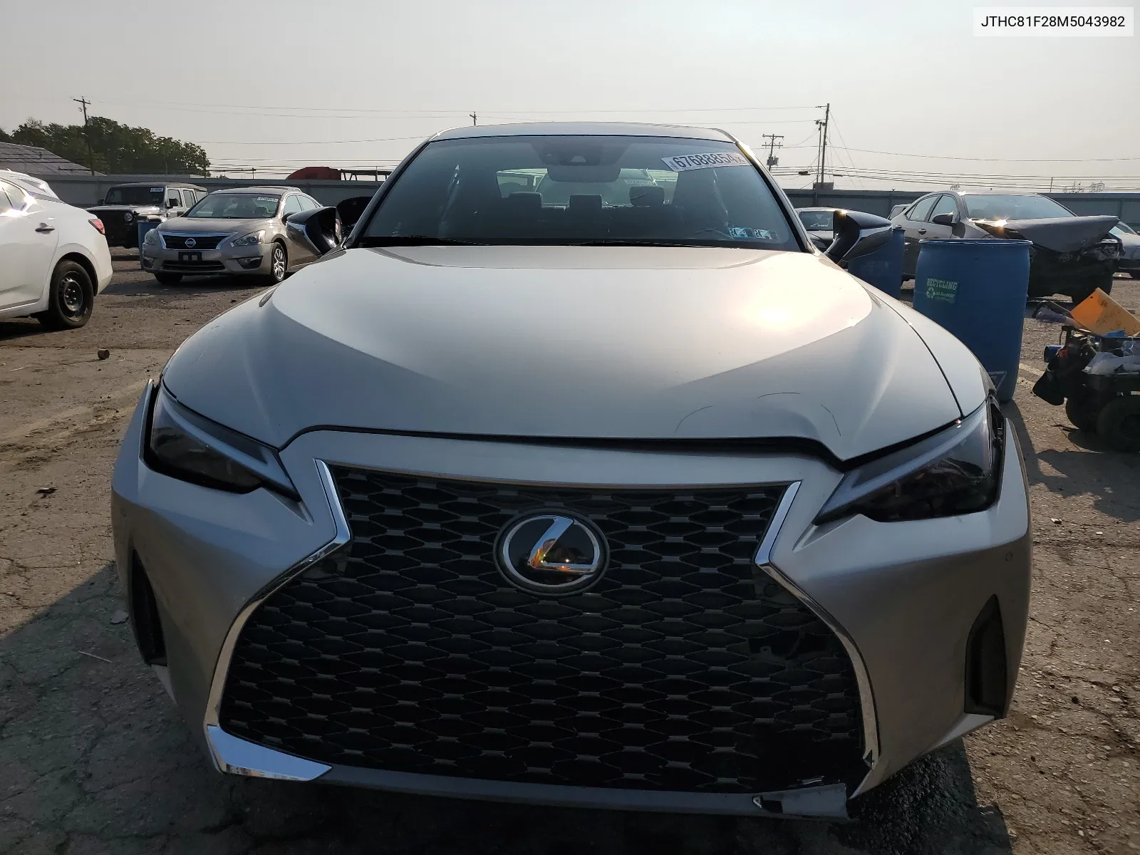 2021 Lexus Is 300 VIN: JTHC81F28M5043982 Lot: 67688854