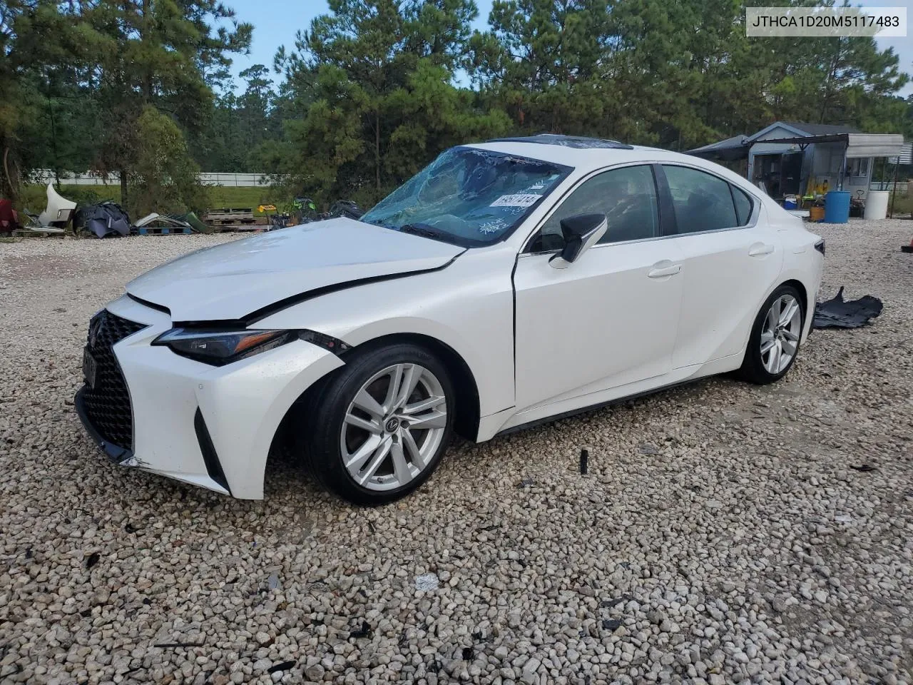 2021 Lexus Is 300 VIN: JTHCA1D20M5117483 Lot: 69527414