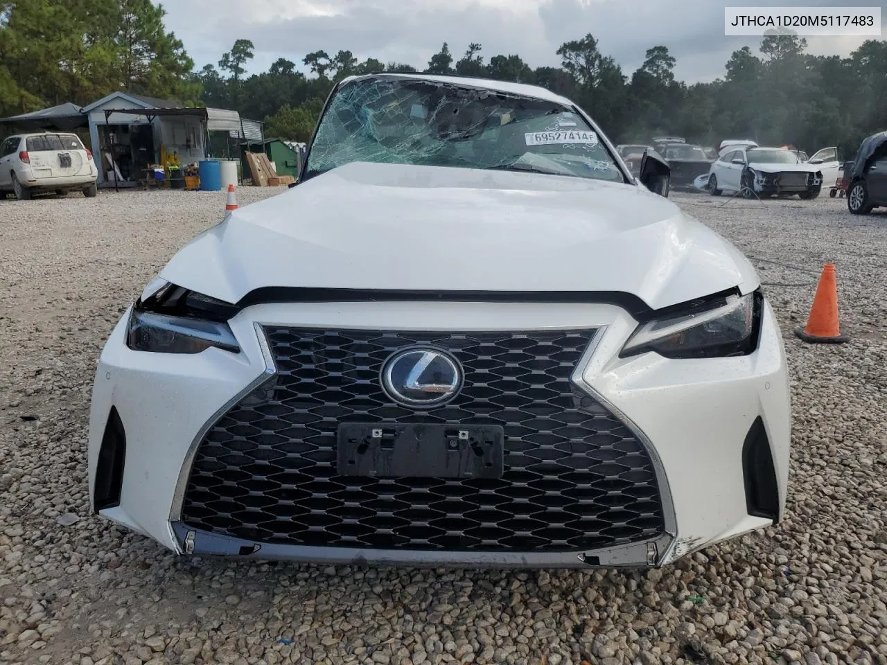 2021 Lexus Is 300 VIN: JTHCA1D20M5117483 Lot: 69527414