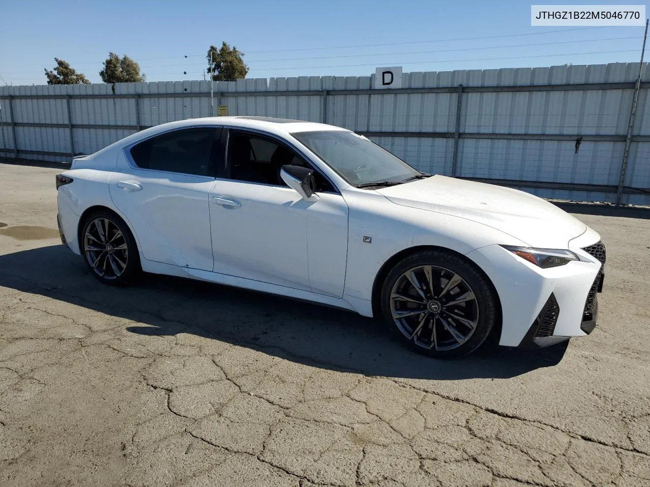 JTHGZ1B22M5046770 2021 Lexus Is 350 F Sport