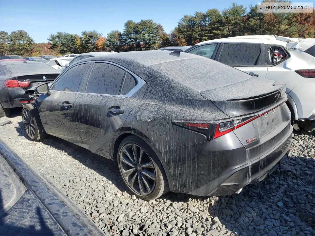 2021 Lexus Is 350 F Sport VIN: JTHGZ1E20M5022611 Lot: 71374324