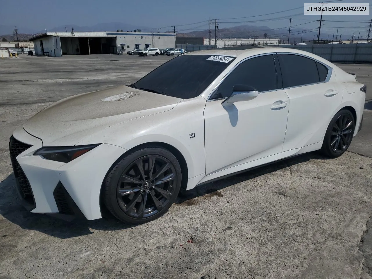 JTHGZ1B24M5042929 2021 Lexus Is 350 F Sport