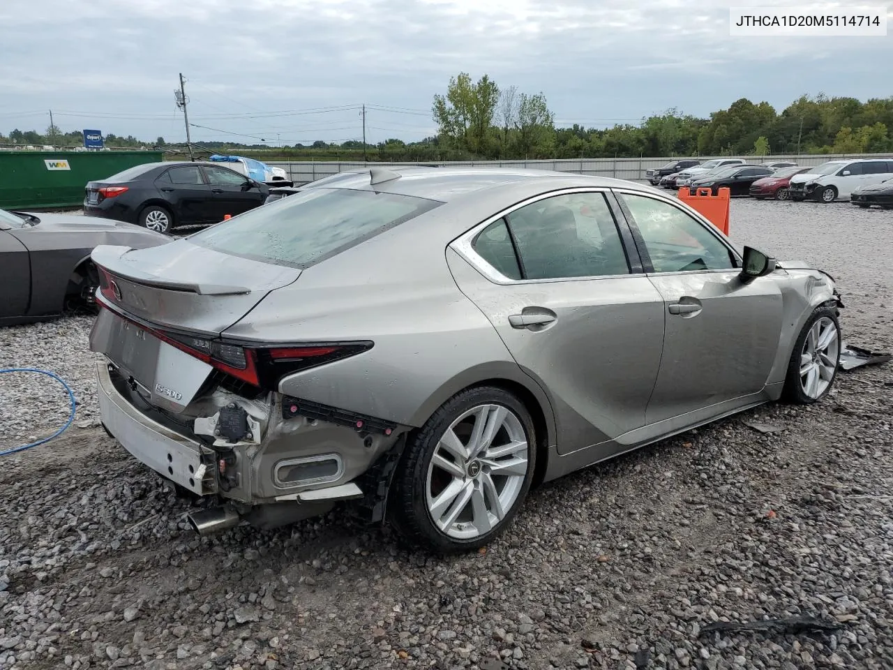 2021 Lexus Is 300 VIN: JTHCA1D20M5114714 Lot: 71712884