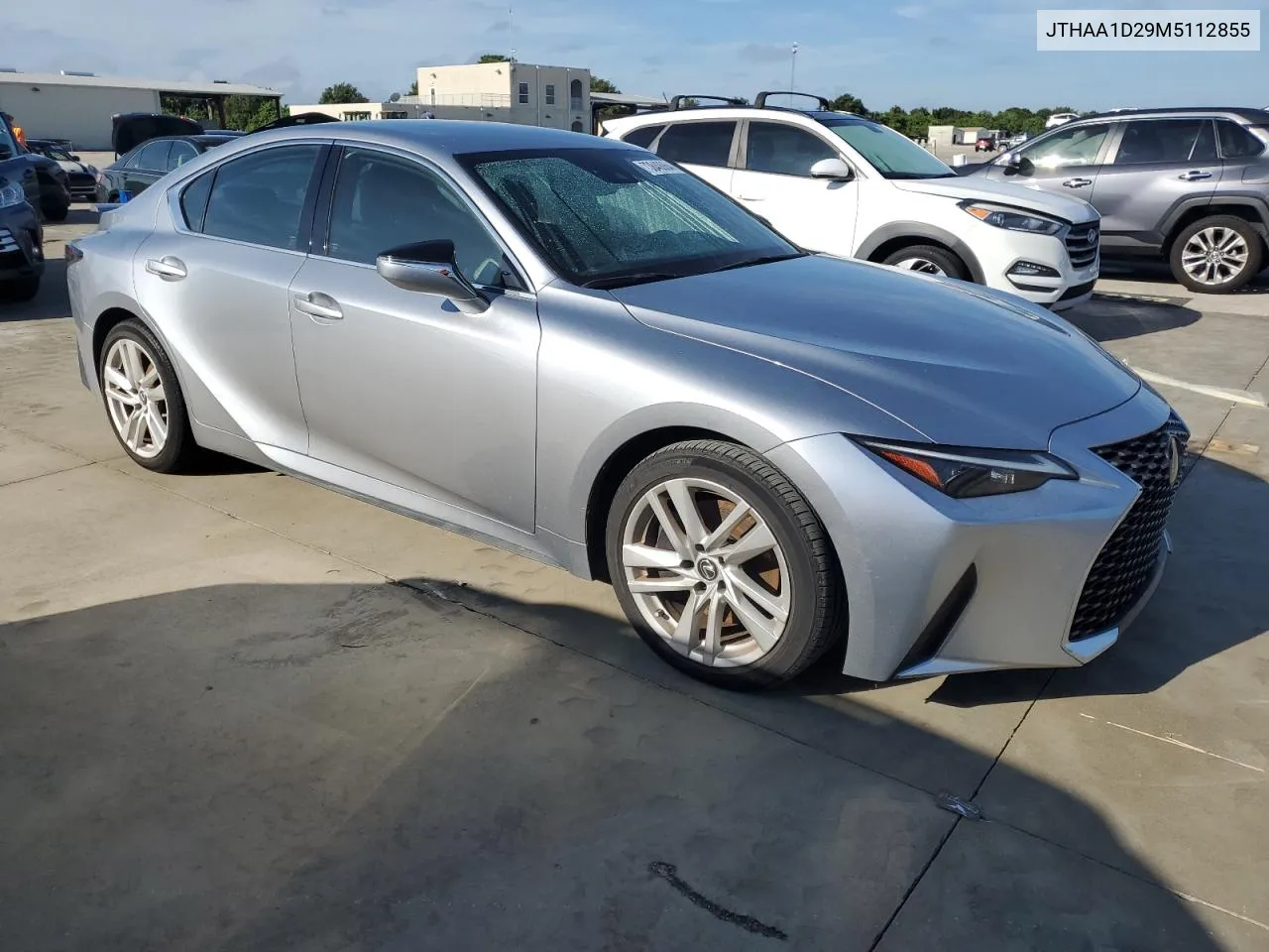 2021 Lexus Is 300 VIN: JTHAA1D29M5112855 Lot: 73840064