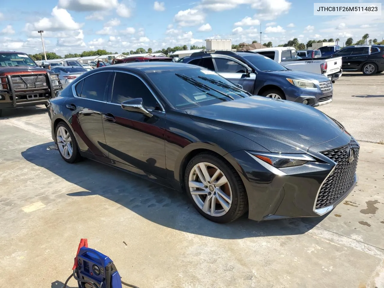 2021 Lexus Is 300 VIN: JTHC81F26M5114823 Lot: 73917764