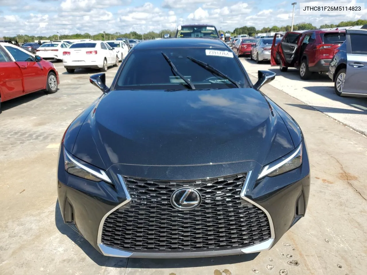 2021 Lexus Is 300 VIN: JTHC81F26M5114823 Lot: 73917764