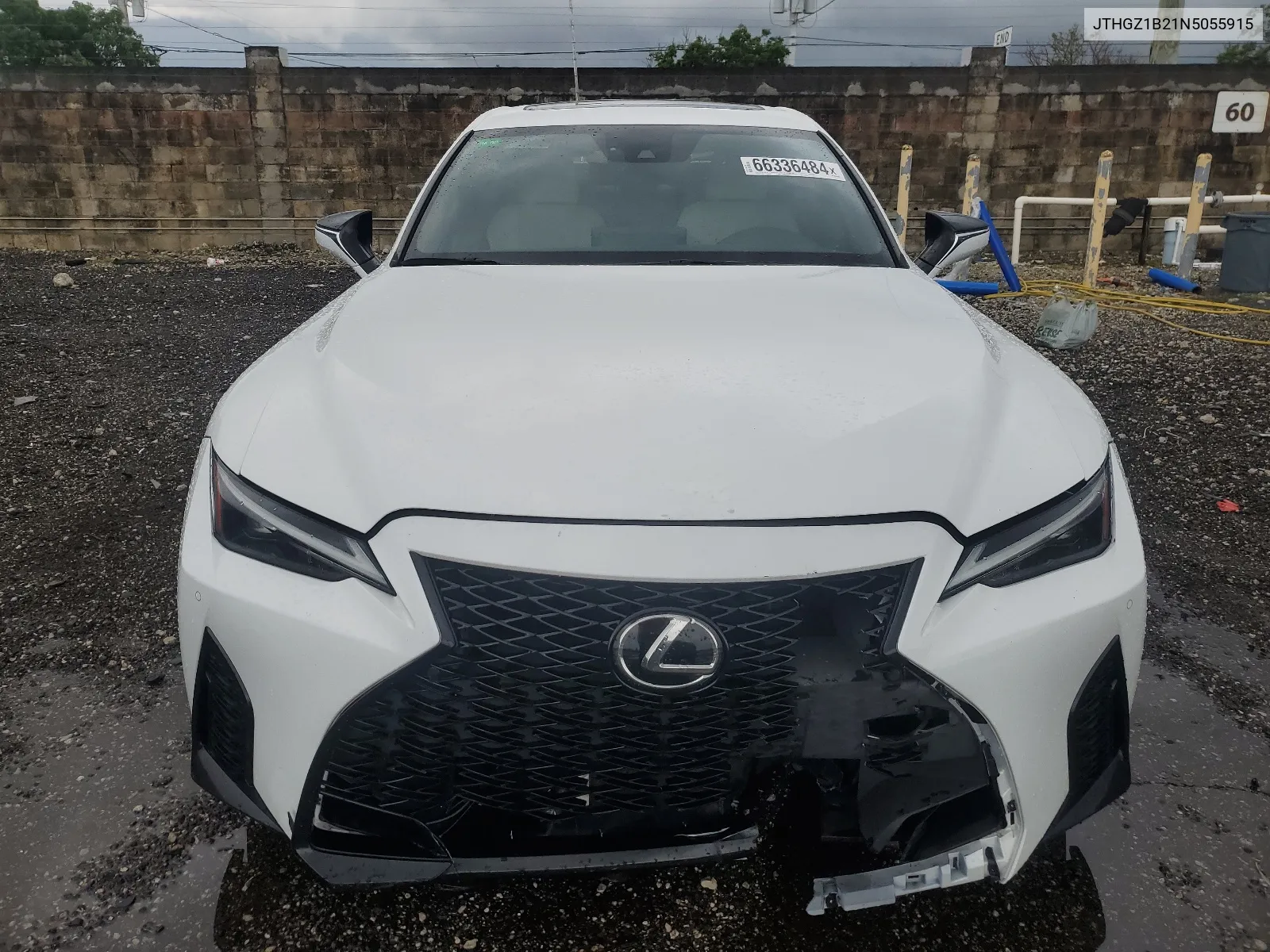 2022 Lexus Is 350 F Sport VIN: JTHGZ1B21N5055915 Lot: 66336484