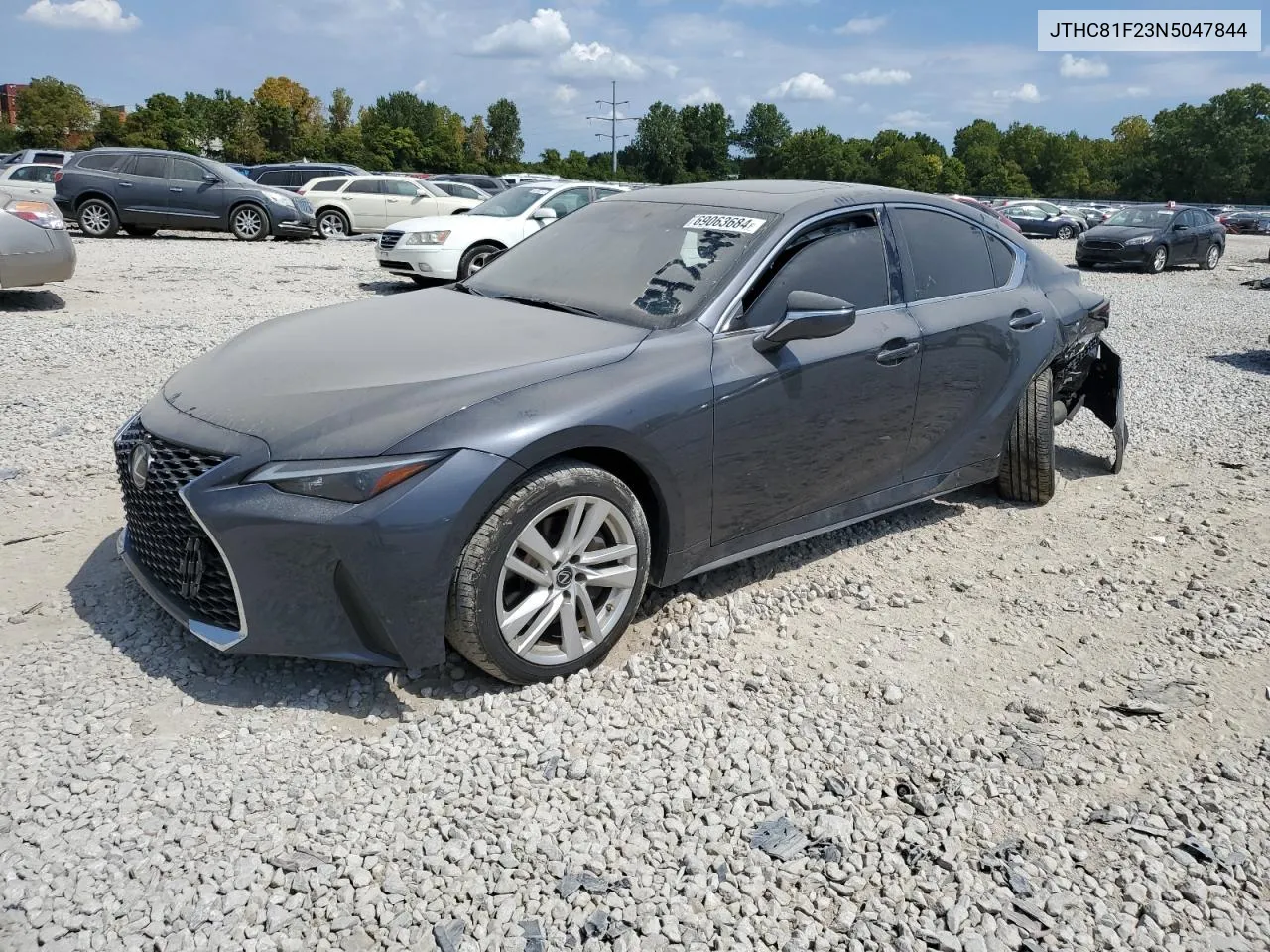 2022 Lexus Is 300 VIN: JTHC81F23N5047844 Lot: 69063684