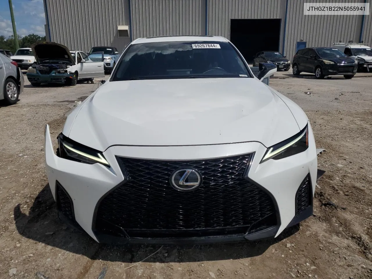 2022 Lexus Is 350 F Sport VIN: JTHGZ1B22N5055941 Lot: 69267844