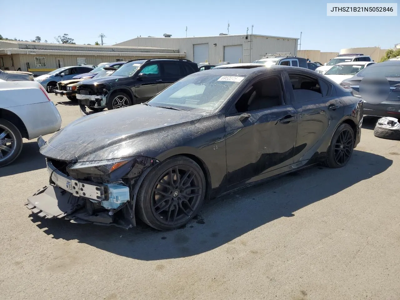 2022 Lexus Is 350 F Sport VIN: JTHSZ1B21N5052846 Lot: 69522464