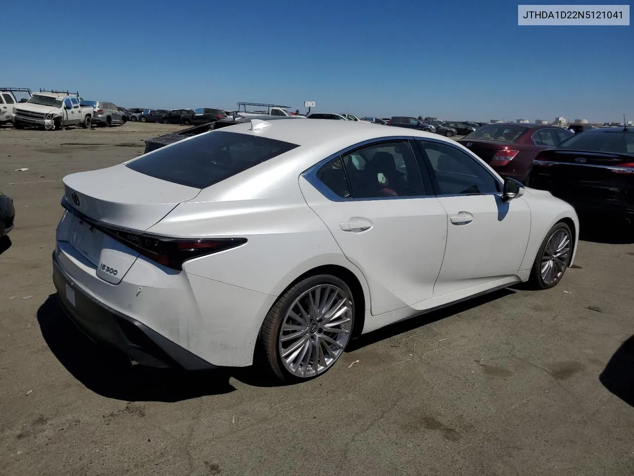 2022 Lexus Is 300 VIN: JTHDA1D22N5121041 Lot: 70057024