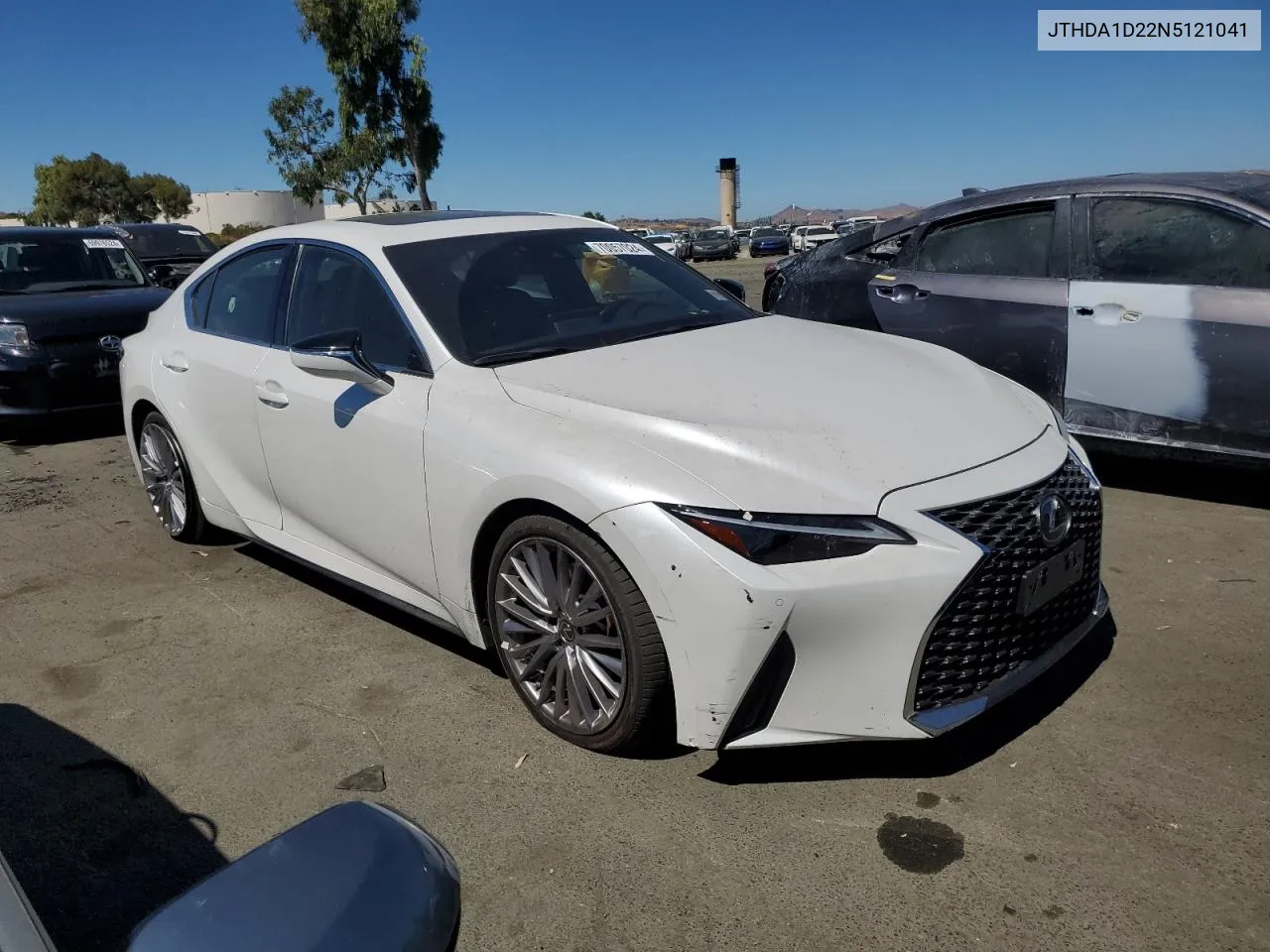 2022 Lexus Is 300 VIN: JTHDA1D22N5121041 Lot: 70057024