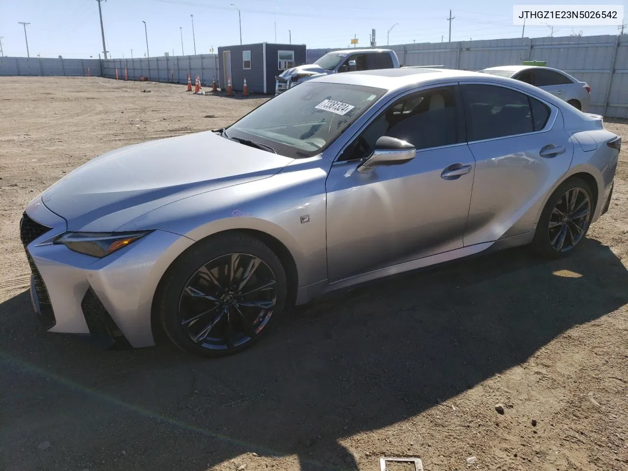 2022 Lexus Is 350 F Sport VIN: JTHGZ1E23N5026542 Lot: 73381324