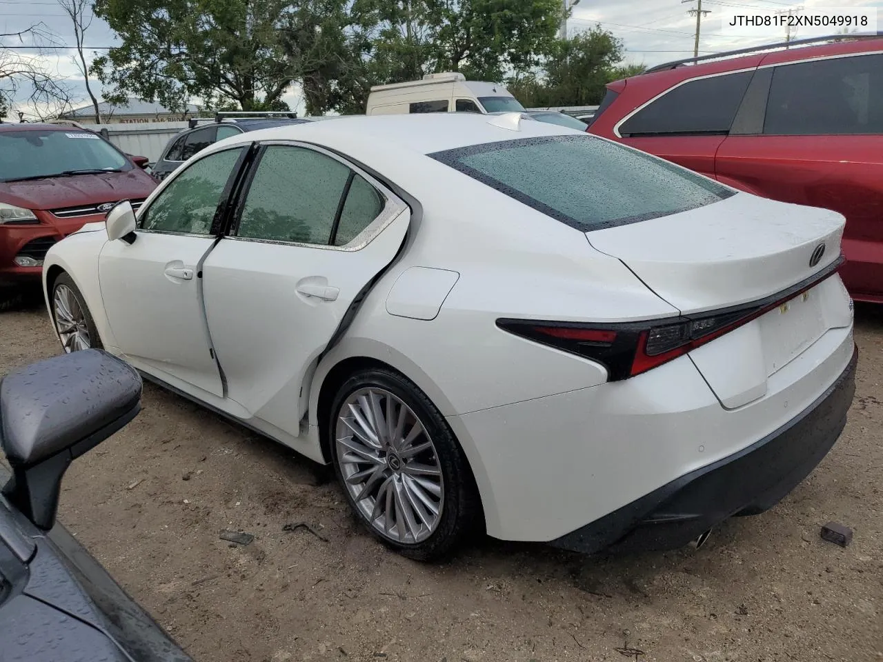 2022 Lexus Is 300 VIN: JTHD81F2XN5049918 Lot: 74053004