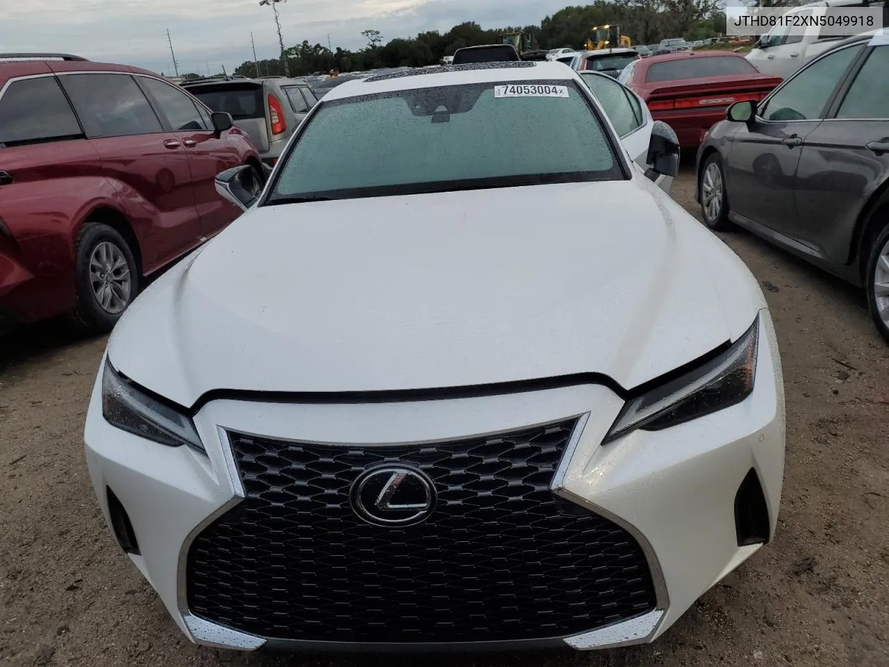 JTHD81F2XN5049918 2022 Lexus Is 300