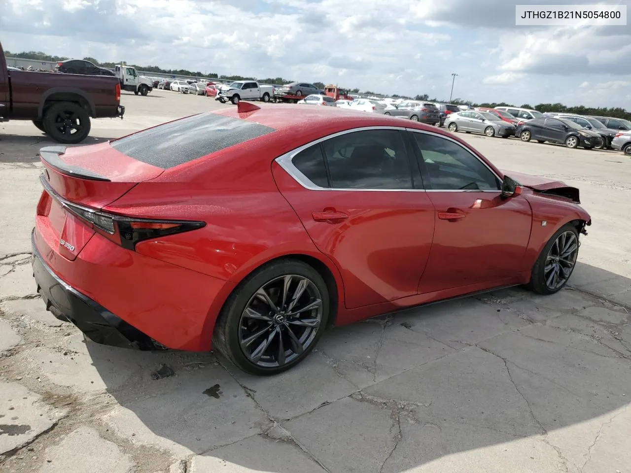 2022 Lexus Is 350 F Sport VIN: JTHGZ1B21N5054800 Lot: 78366494