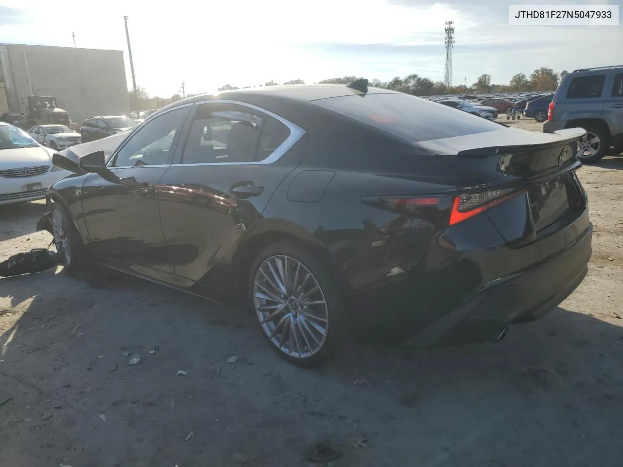 2022 Lexus Is 300 VIN: JTHD81F27N5047933 Lot: 78468694