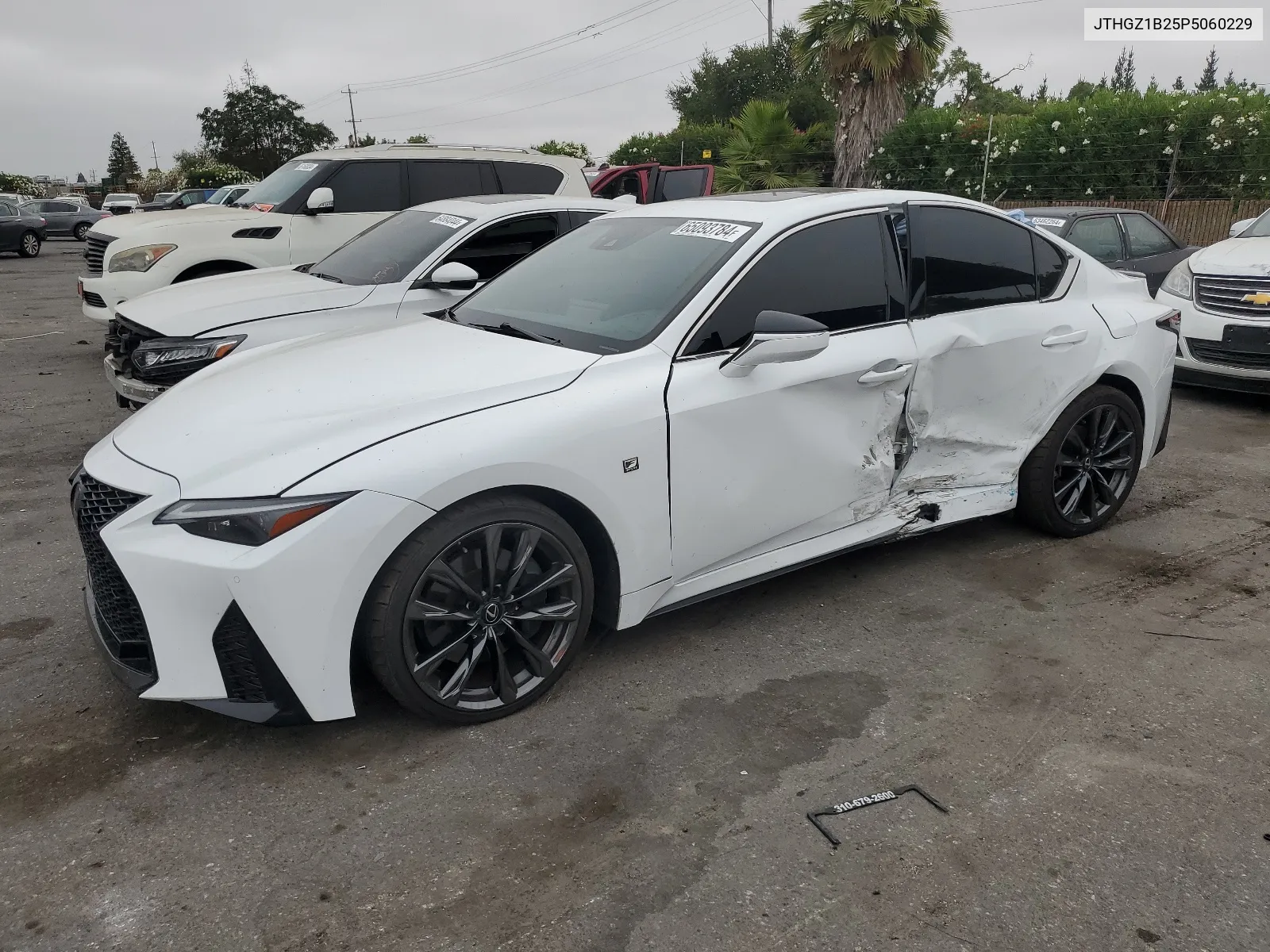 2023 Lexus Is 350 F Sport Design VIN: JTHGZ1B25P5060229 Lot: 65093784