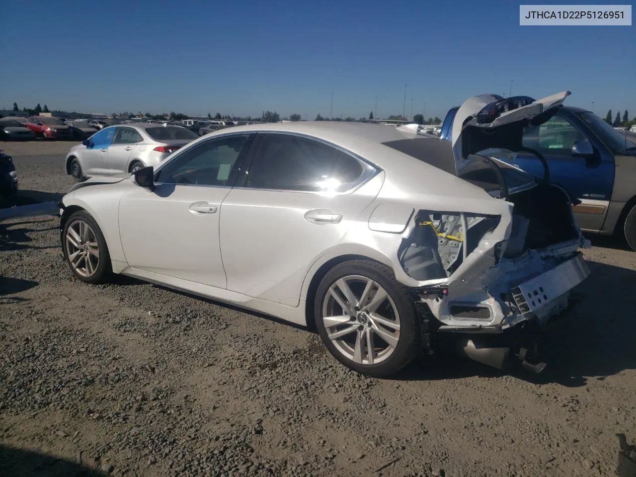 2023 Lexus Is 300 VIN: JTHCA1D22P5126951 Lot: 73173054