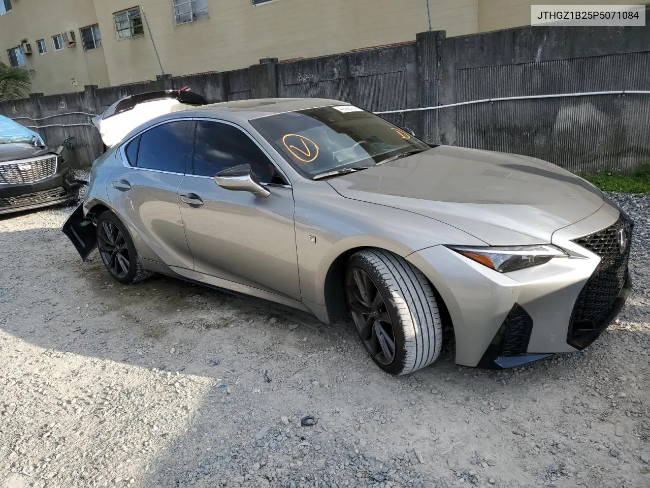 2023 Lexus Is 350 F Sport Design VIN: JTHGZ1B25P5071084 Lot: 75281054