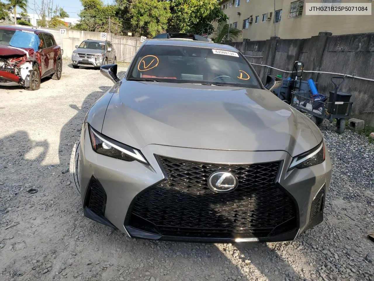 2023 Lexus Is 350 F Sport Design VIN: JTHGZ1B25P5071084 Lot: 75281054