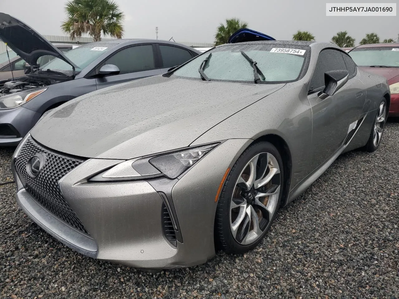 2018 Lexus Lc 500 VIN: JTHHP5AY7JA001690 Lot: 73958754