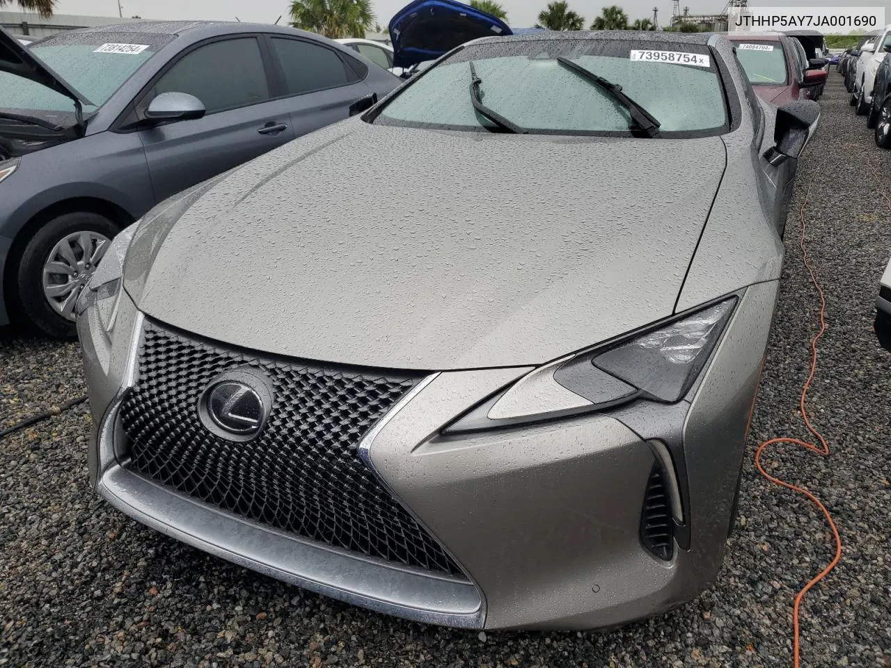 2018 Lexus Lc 500 VIN: JTHHP5AY7JA001690 Lot: 73958754