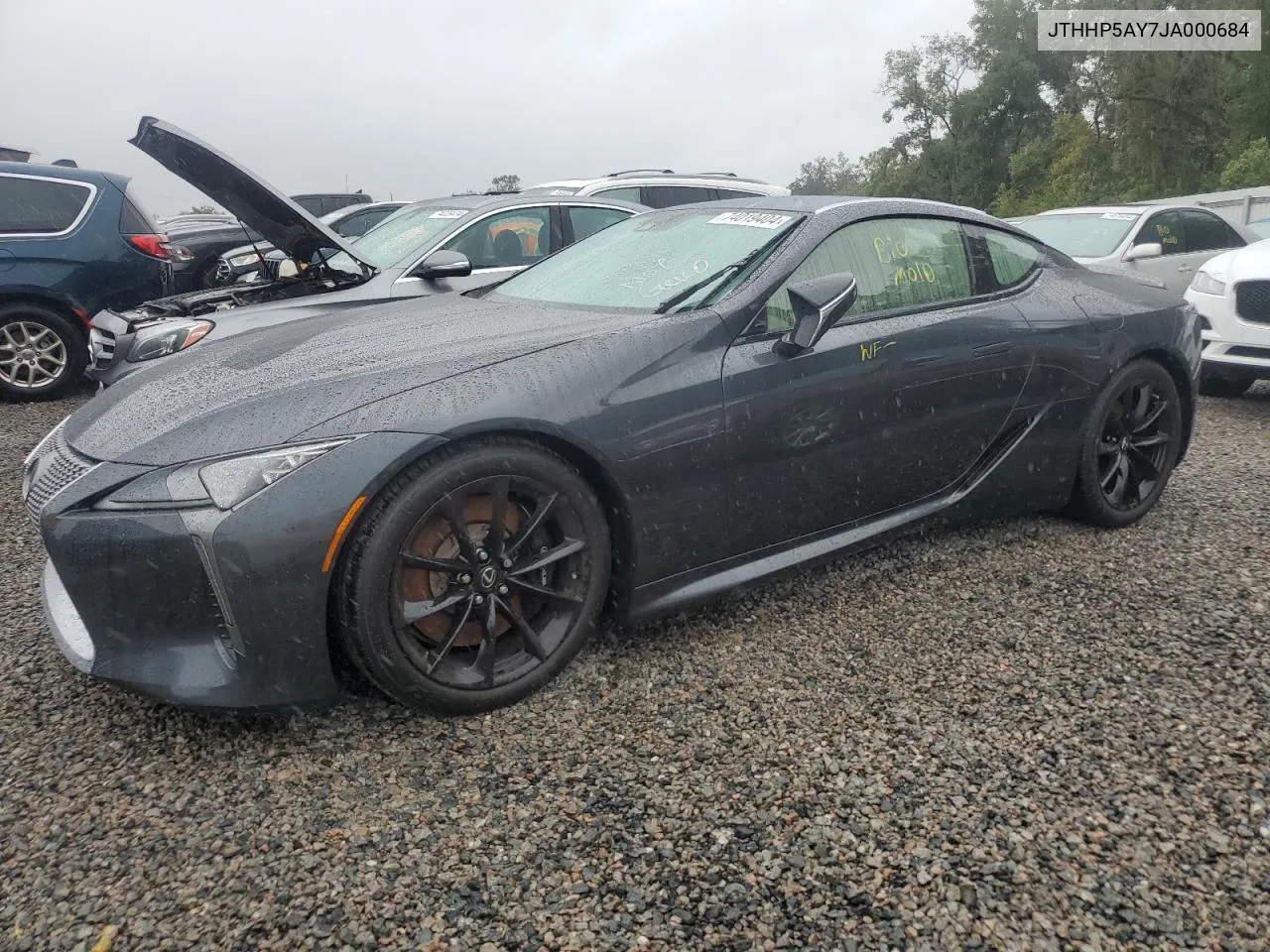 2018 Lexus Lc 500 VIN: JTHHP5AY7JA000684 Lot: 74019404