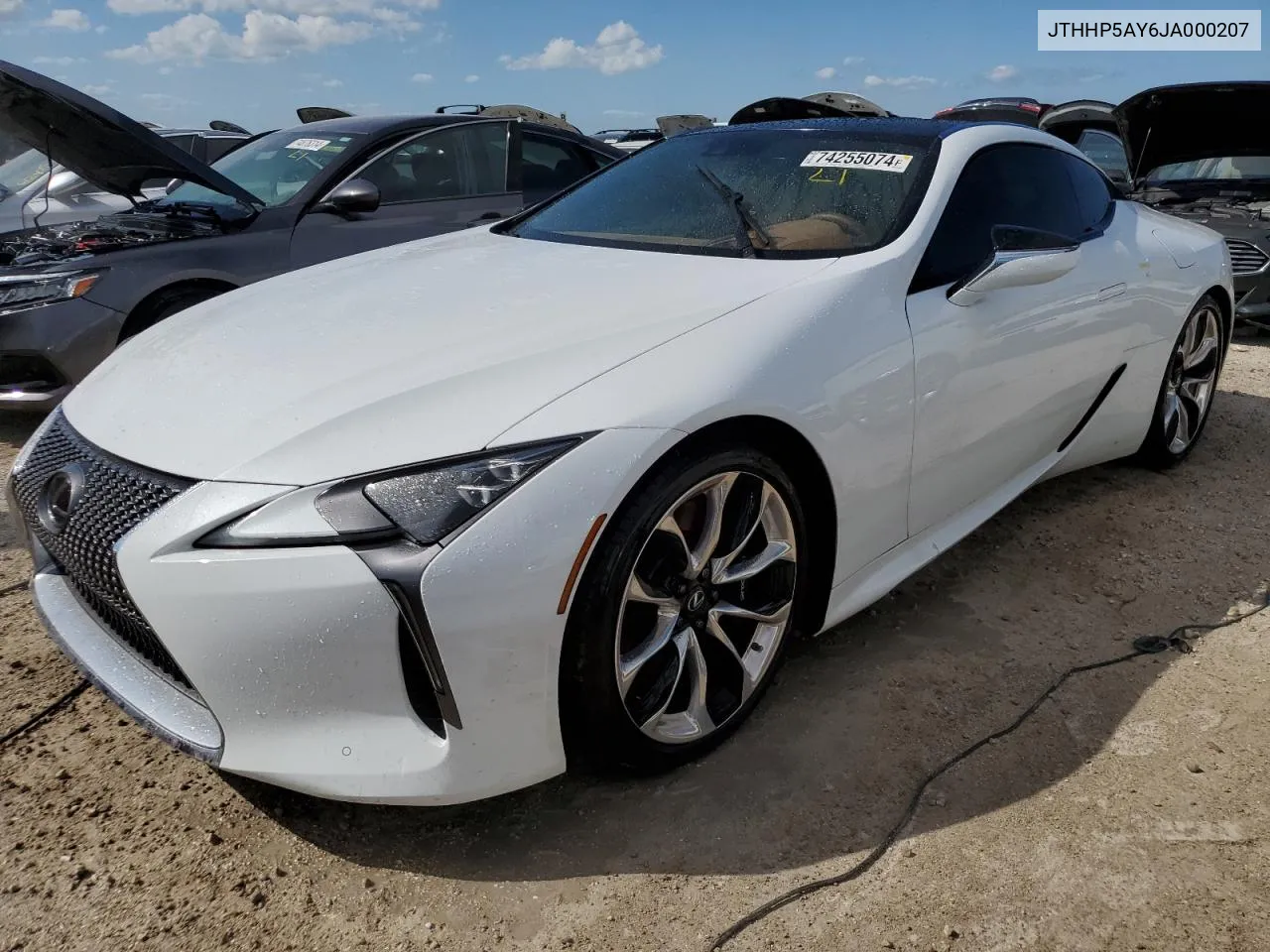 JTHHP5AY6JA000207 2018 Lexus Lc 500