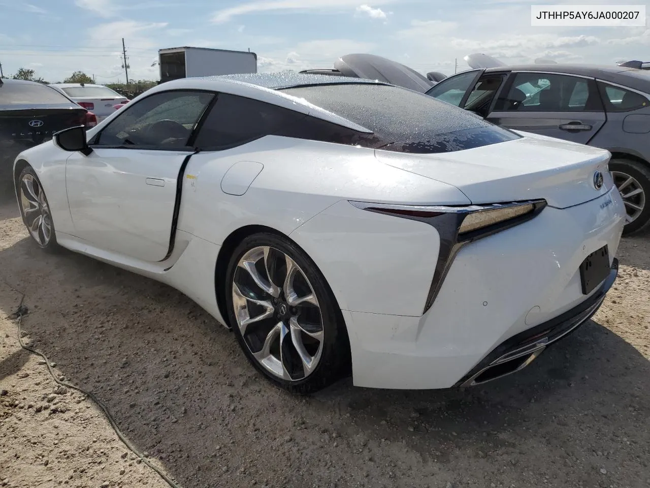 2018 Lexus Lc 500 VIN: JTHHP5AY6JA000207 Lot: 74255074