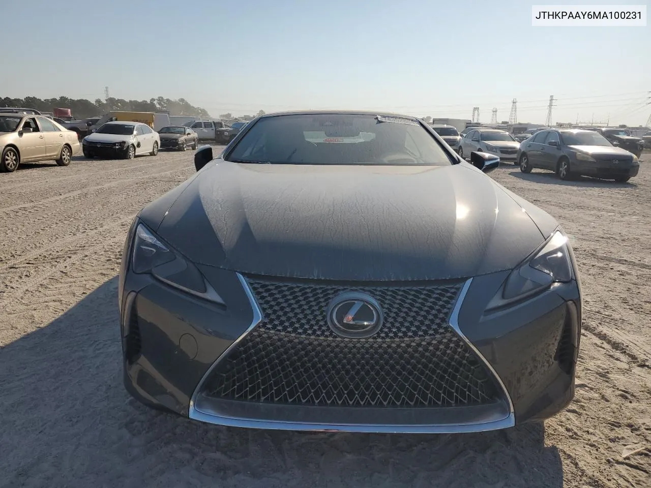 2021 Lexus Lc 500 VIN: JTHKPAAY6MA100231 Lot: 74352884