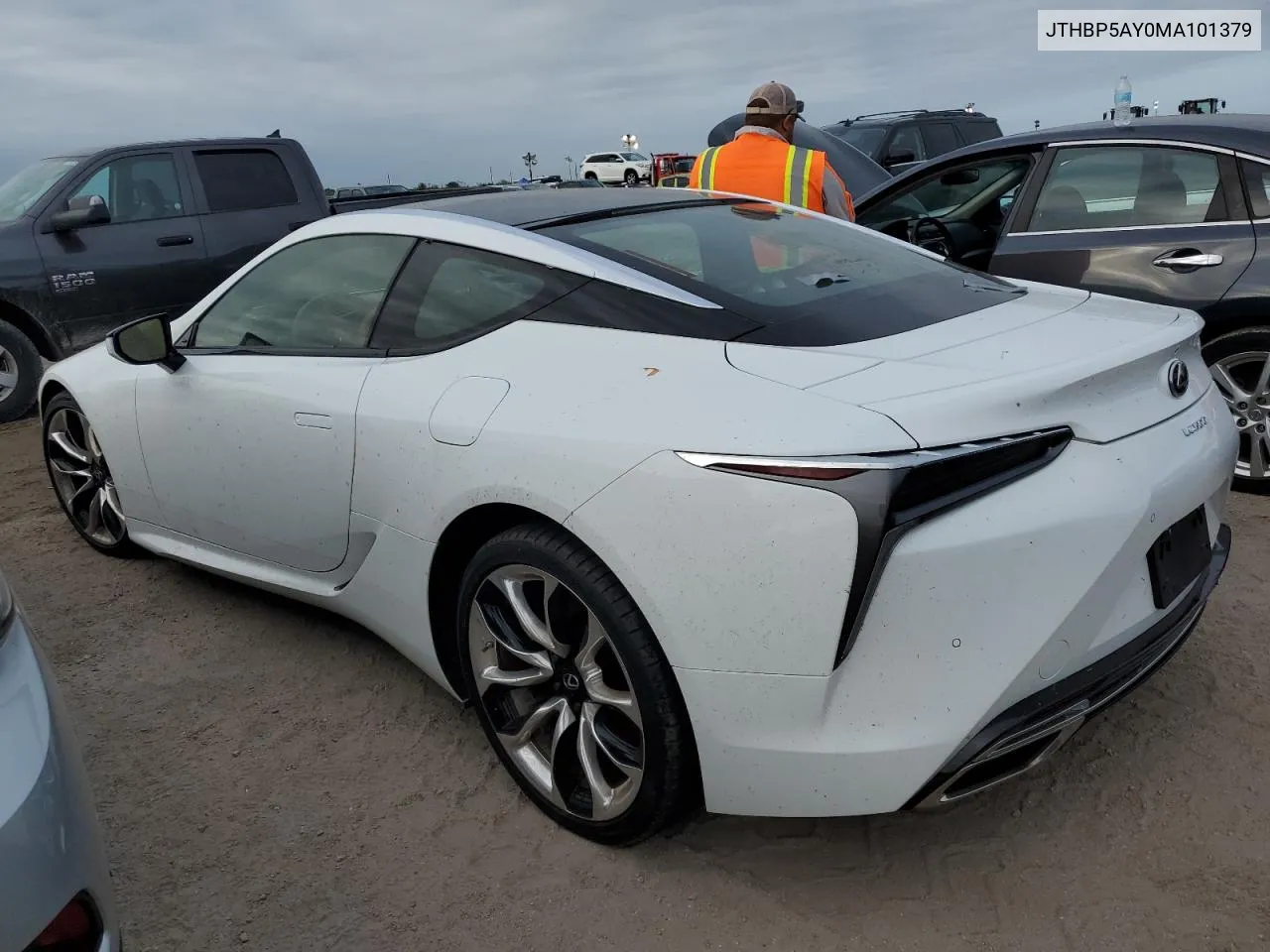 2021 Lexus Lc 500 VIN: JTHBP5AY0MA101379 Lot: 76549514