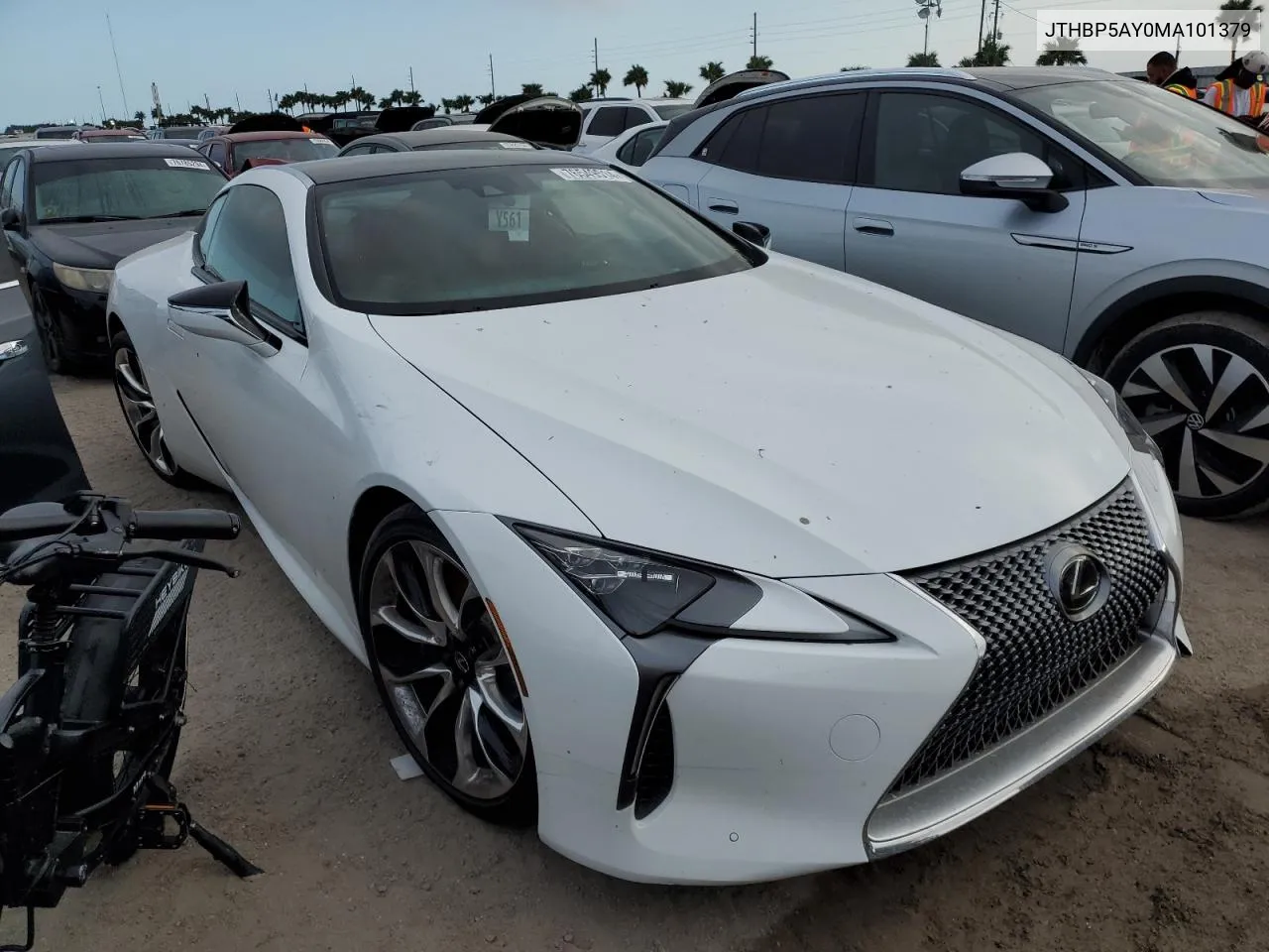 2021 Lexus Lc 500 VIN: JTHBP5AY0MA101379 Lot: 76549514