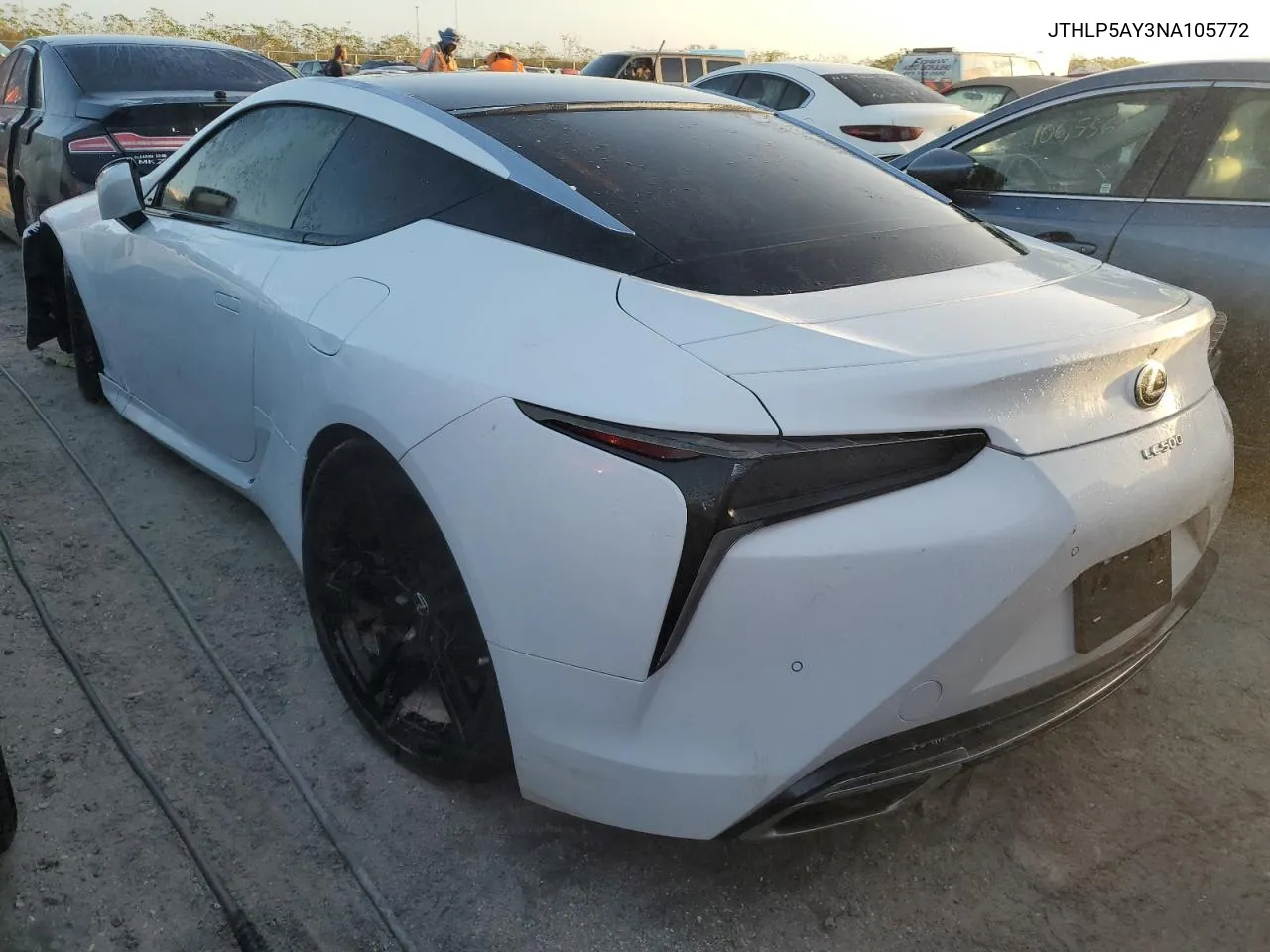 2022 Lexus Lc 500 VIN: JTHLP5AY3NA105772 Lot: 77114384