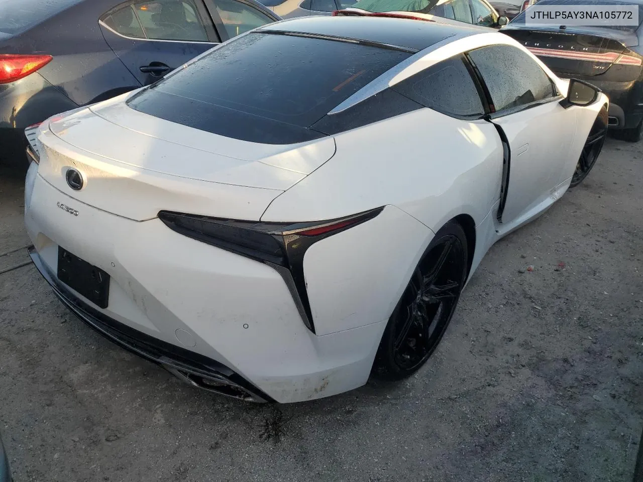 2022 Lexus Lc 500 VIN: JTHLP5AY3NA105772 Lot: 77114384