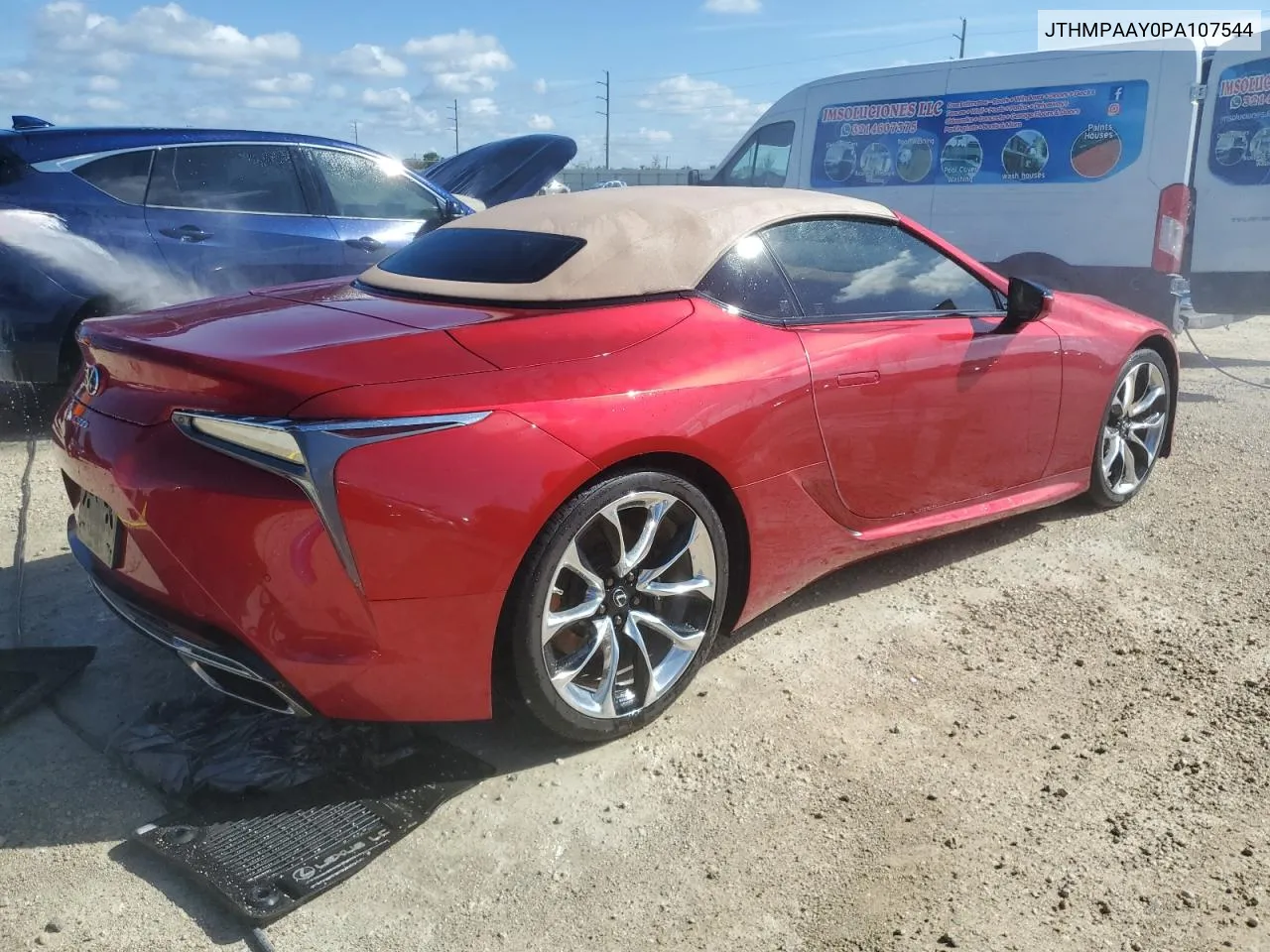 2023 Lexus Lc 500 VIN: JTHMPAAY0PA107544 Lot: 73728174