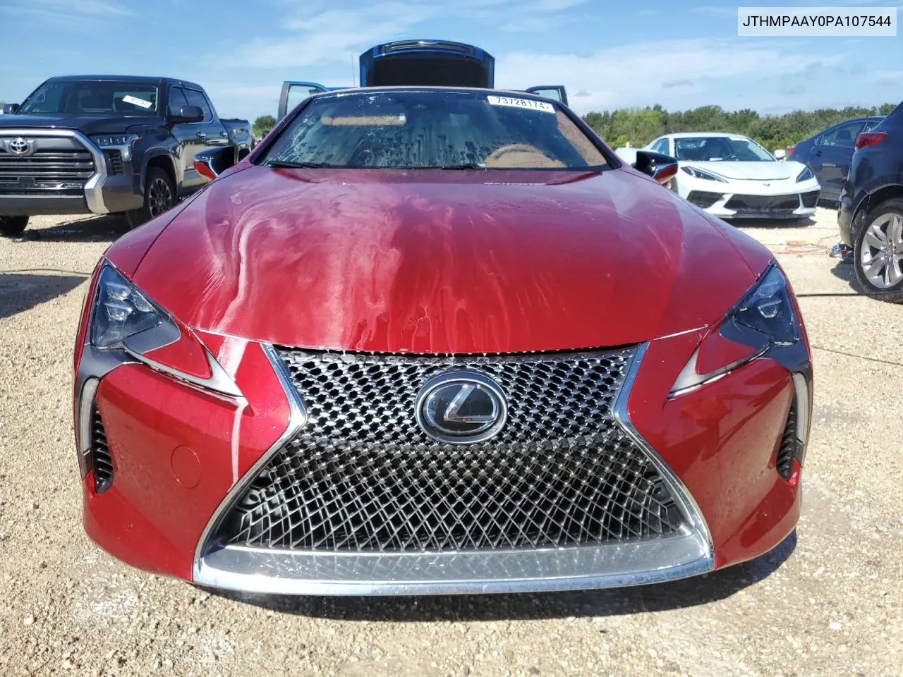 2023 Lexus Lc 500 VIN: JTHMPAAY0PA107544 Lot: 73728174