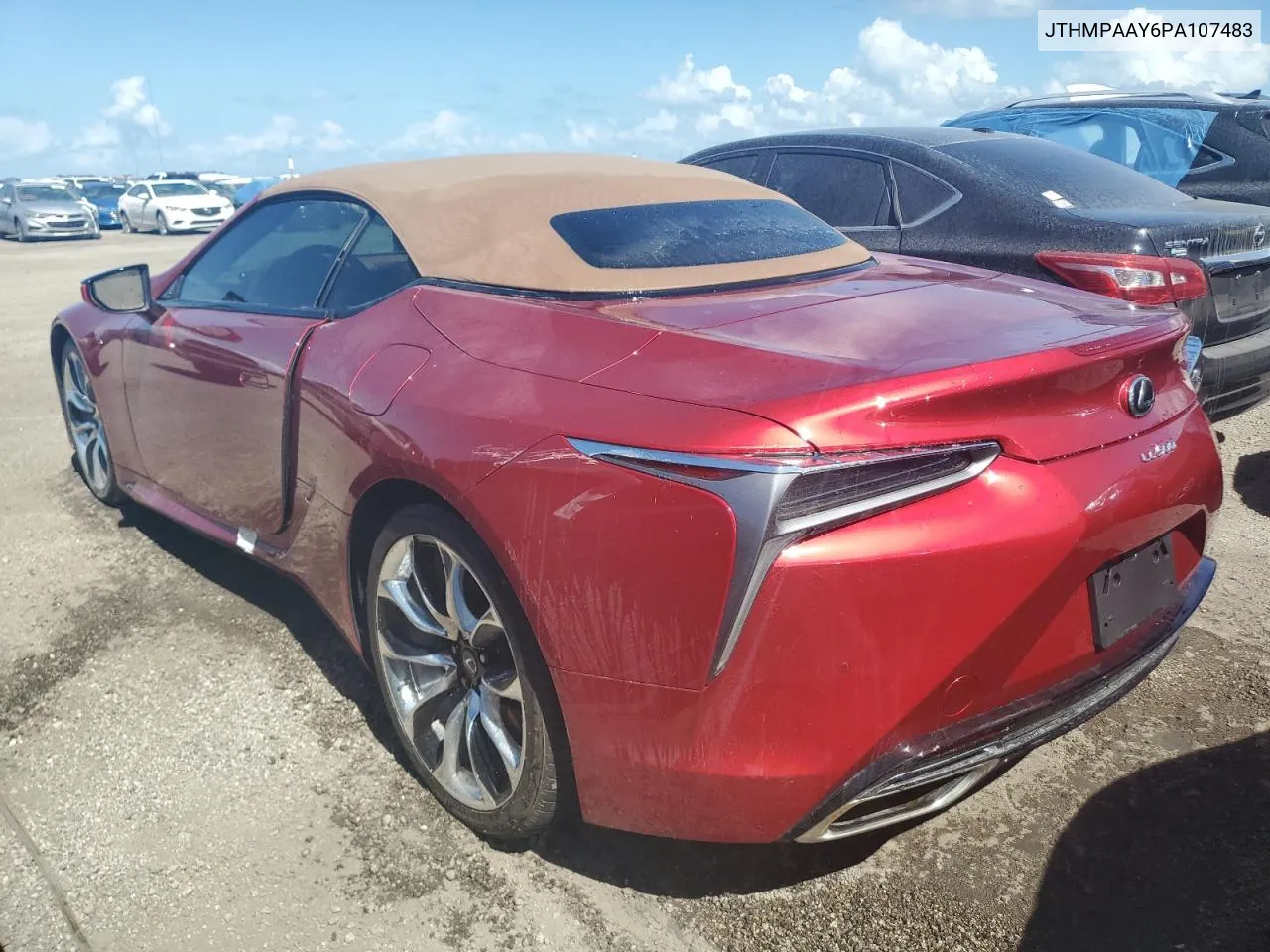 2023 Lexus Lc 500 VIN: JTHMPAAY6PA107483 Lot: 75691974