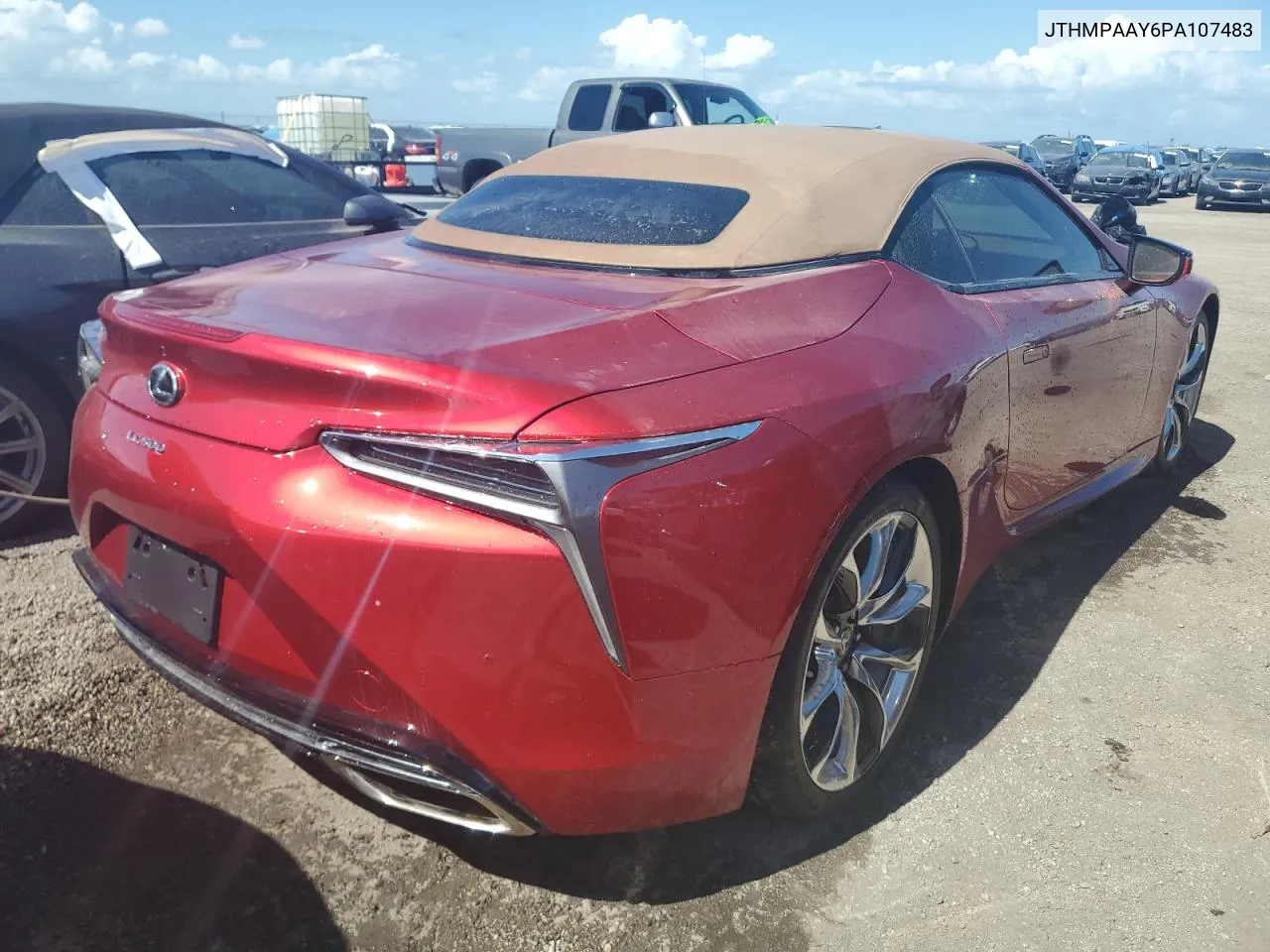 2023 Lexus Lc 500 VIN: JTHMPAAY6PA107483 Lot: 75691974