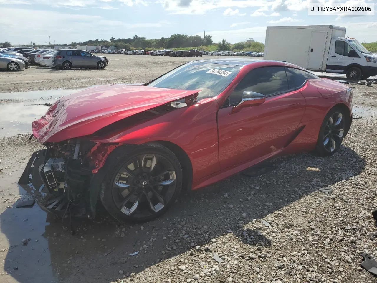 2024 Lexus Lc 500H VIN: JTHBY5AYXRA002606 Lot: 74554254